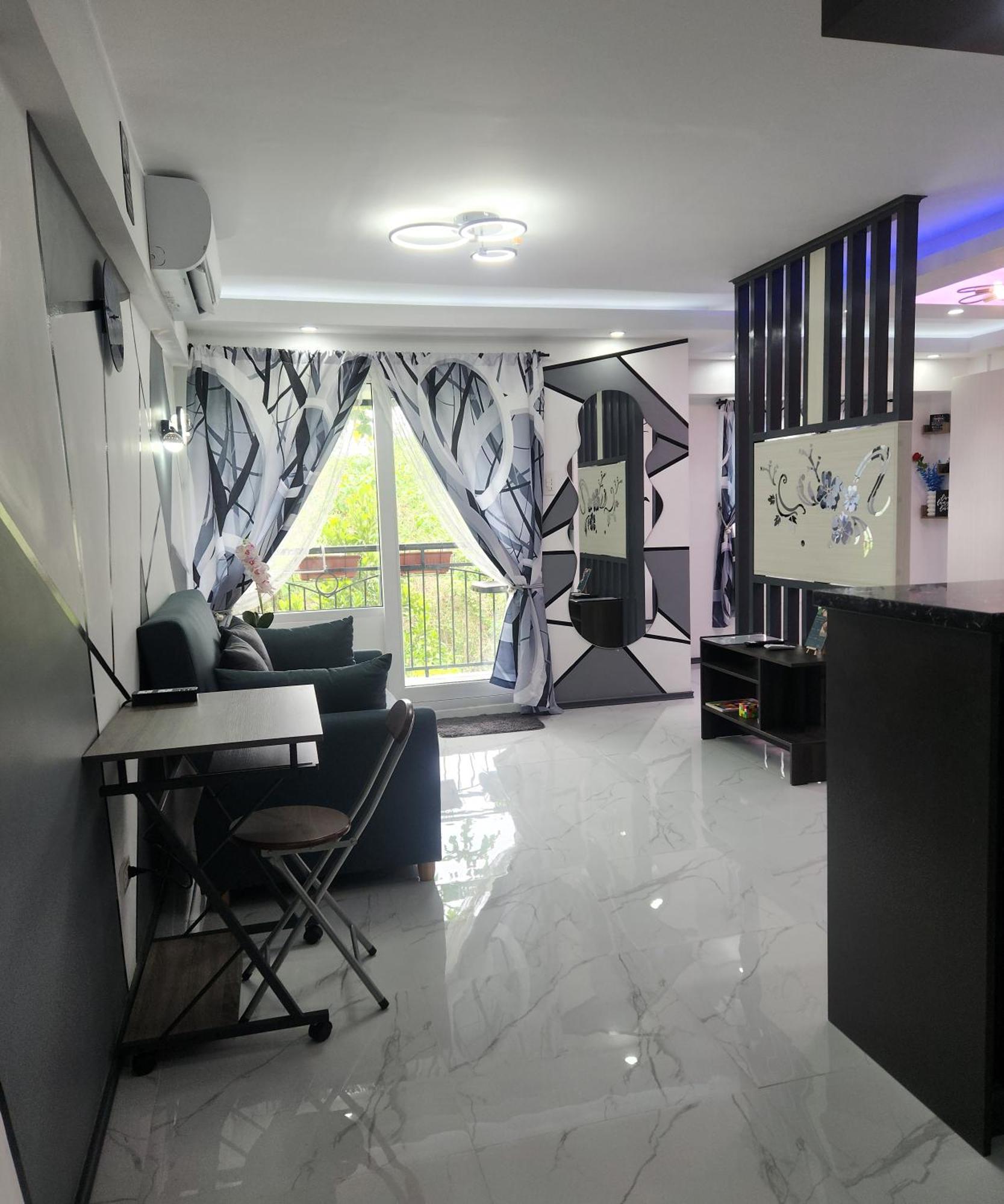 Condo Azur Suites B316 Near Airport, Netflix, Stylish, Cozy With Swimming Pool マクタン エクステリア 写真